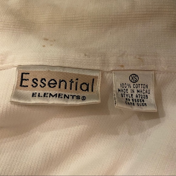 White 100% Cotton Ribbed Full Zip Cardigan with front pockets - Picture 4 of 6